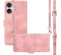 imoshion Etui de télephone portefeuille avec cordon pour Apple iPhone 17 - Rose