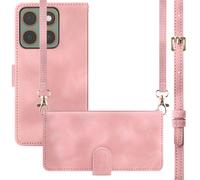 imoshion imoshion Etui de télephone portefeuille avec cordon pour Motorola Edge 70 Rose Rose