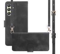 imoshion imoshion Etui de télephone portefeuille avec cordon Samsung Galaxy A25 (5G) Noir Noir