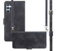 imoshion Etui de téléphone portefeuille avec cordon pour Samsung Galaxy A56 - Noir