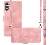 imoshion Etui de télephone portefeuille avec cordon pour Samsung Galaxy A56 - Rose