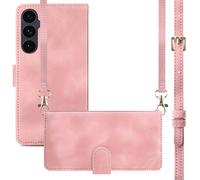 imoshion imoshion Etui de télephone portefeuille avec cordon Samsung Galaxy S25 FE Rose Rose