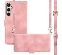 imoshion imoshion Etui de télephone portefeuille avec cordon Samsung Galaxy S25 / S24 Rose Rose
