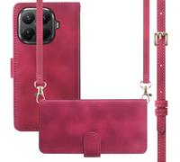 imoshion imoshion Etui de télephone portefeuille avec cordon Xiaomi 15T Pro Rouge Rouge