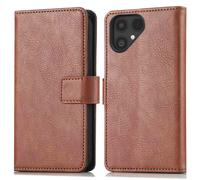 imoshion imoshion Étui de télephone portefeuille de luxe Fairphone 6 Marron Marron