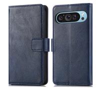 imoshion imoshion Étui de télephone portefeuille de luxe Google Pixel 9 / 9 Pro Bleu foncé Bleu foncé