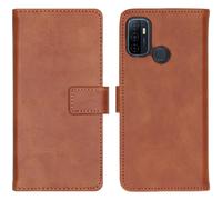 imoshion imoshion Étui de télephone portefeuille de luxe Oppo A53 / Oppo A53s Marron Marron