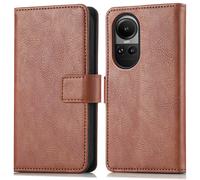 imoshion imoshion Étui de télephone portefeuille de luxe Oppo Reno 10 / 10 Pro Marron Marron