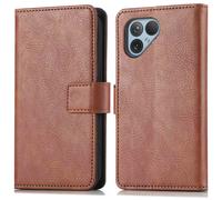 imoshion imoshion Étui de télephone portefeuille de luxe pour Fairphone 5 Marron Marron