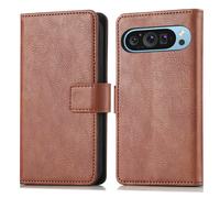 imoshion imoshion Étui de télephone portefeuille de luxe pour Google Pixel 9 / 9 Pro Marron Marron