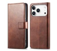 imoshion imoshion Étui de télephone portefeuille de luxe pour iPhone 18 Pro Max / 17 Pro Max Marron foncé Brun foncé