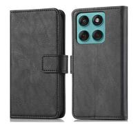 imoshion imoshion Étui de télephone portefeuille de luxe pour Motorola Edge 60 Pro Noir Noir