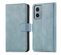 imoshion imoshion Étui de télephone portefeuille de luxe pour Motorola Moto G05 / E15 Bleu clair Bleu clair