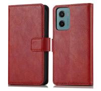 imoshion imoshion Étui de télephone portefeuille de luxe pour Motorola Moto G05 / E15 Rouge Rouge