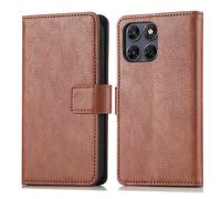 imoshion imoshion Étui de télephone portefeuille de luxe pour Motorola Moto G77 Marron Marron