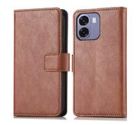 imoshion imoshion Étui de télephone portefeuille de luxe pour Oppo A6x (4G/5G) Marron Marron