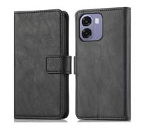 imoshion imoshion Étui de télephone portefeuille de luxe pour Oppo A6x (4G/5G) Noir Noir