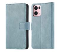 imoshion imoshion Étui de télephone portefeuille de luxe pour Oppo Reno 13 Pro Bleu clair Bleu clair