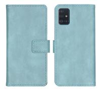 imoshion imoshion Étui de télephone portefeuille de luxe pour Samsung Galaxy A51 Bleu clair Bleu clair