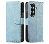 imoshion imoshion Étui de télephone portefeuille de luxe pour Samsung Galaxy Fold 7 Bleu clair Bleu clair
