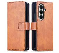 imoshion imoshion Étui de télephone portefeuille de luxe pour Samsung Galaxy Fold 7 Marron Marron