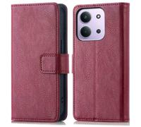 imoshion imoshion Étui de télephone portefeuille de luxe pour Xiaomi Redmi 15C (5G) Bordeaux Rouge