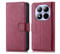 imoshion imoshion Étui de télephone portefeuille de luxe pour Xiaomi Redmi Note 15 (4G) Bordeaux Rouge
