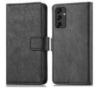 imoshion Étui de télephone portefeuille de luxe pour Samsung Galaxy A14 (5G/4G) - Noir