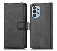imoshion Étui de télephone portefeuille de luxe pour Samsung Galaxy A23 (5G) - Noir