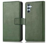 imoshion Étui de télephone portefeuille de luxe pour Samsung Galaxy A54 (5G) - Vert