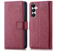 imoshion imoshion Étui de télephone portefeuille de luxe Samsung Galaxy A56 Bordeaux Rouge foncé