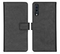 imoshion imoshion Étui de télephone portefeuille de luxe Samsung Galaxy A70 Noir Noir