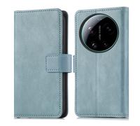 imoshion imoshion Étui de télephone portefeuille de luxe Xiaomi 17 Ultra Bleu clair Bleu clair