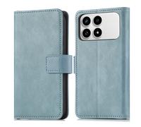 imoshion imoshion Étui de télephone portefeuille de luxe pour Xiaomi Poco F8 Pro Bleu clair Bleu clair