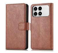 imoshion imoshion Étui de télephone portefeuille de luxe pour Xiaomi Poco F8 Pro Marron Marron