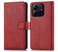 imoshion imoshion Étui de télephone portefeuille de luxe Xiaomi Redmi Note 14 (5G) Rouge Rouge