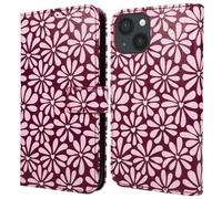imoshion imoshion Étui de télephone portefeuille Design iPhone 14 Bloom Love Blush Multicolore