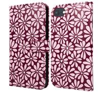 imoshion imoshion Étui de télephone portefeuille Design iPhone SE (2022 / 2020) / 8 / 7 / 6(s) Bloom Love Blush Multicolore