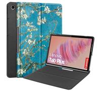 imoshion imoshion Étui de télephone portefeuille Design Lenovo Tab Plus Green Plant Vert