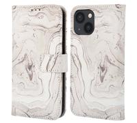 imoshion imoshion Étui de télephone portefeuille Design pour iPhone 13 Sandy Marble Multicolore