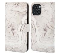 imoshion imoshion Étui de télephone portefeuille Design pour iPhone 15 Sandy Marble Multicolore