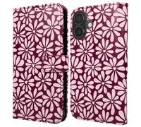 imoshion imoshion Étui de télephone portefeuille Design pour iPhone 16 Bloom Love Blush Multicolore