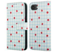 imoshion imoshion Étui de télephone portefeuille Design pour iPhone 17e / 16e Cherry Check Multicolore