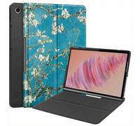 imoshion imoshion Étui de télephone portefeuille Design pour Lenovo Tab Plus Green Plant Vert
