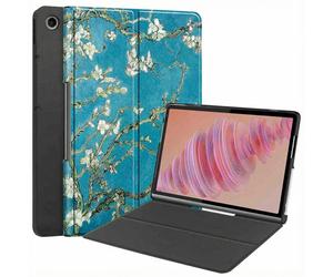 imoshion imoshion Étui de télephone portefeuille Design pour Lenovo Tab Plus Green Plant Vert