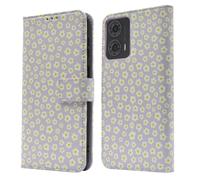 imoshion imoshion Étui de télephone portefeuille Design pour Motorola Moto G24 Power White Daisy Multicolore