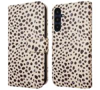 imoshion imoshion Étui de télephone portefeuille Design pour Samsung Galaxy A35 Black And White Dots Multicolore
