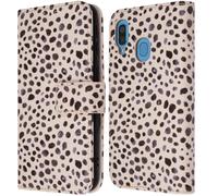 imoshion imoshion Étui de télephone portefeuille Design pour Samsung Galaxy A40 Black And White Dots Multicolore