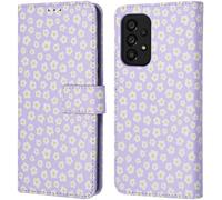 imoshion imoshion Étui de télephone portefeuille Design pour Samsung Galaxy A53 White Daisy Multicolore