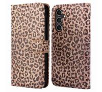 imoshion imoshion Étui de télephone portefeuille Design pour Samsung Galaxy A54 (5G) Leopard Mood Multicolore